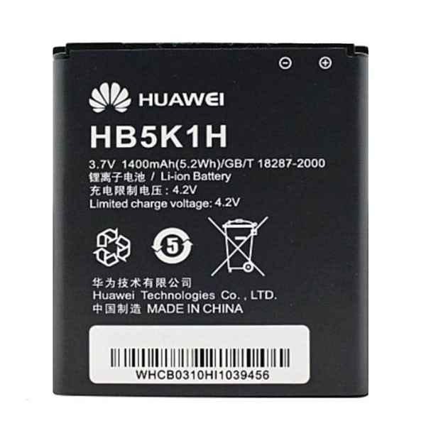باتری موبایل مدل HB5K1H ظرفیت 1400 میلی آمپر ساعت مناسب برای گوشی موبایل هوآوی ascend y200