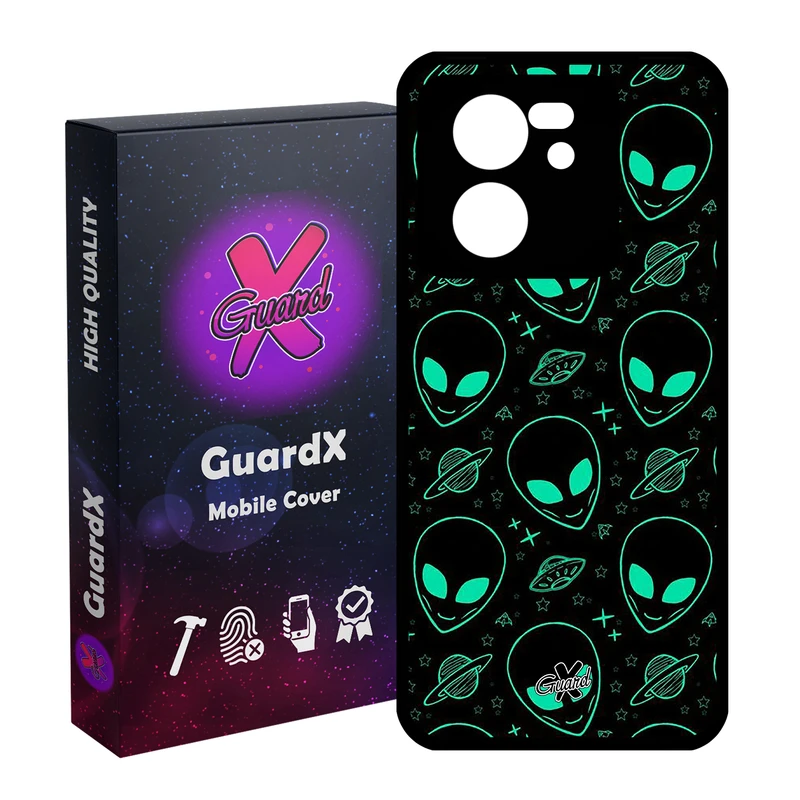 کاور گارد ایکس طرح Alien مدل Glass10200 مناسب برای گوشی موبایل شیائومی 13T/13T Pro/Redmi K60 Ultra