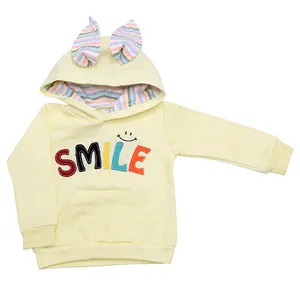 هودی دخترانه مدل خرگوش اسمایل