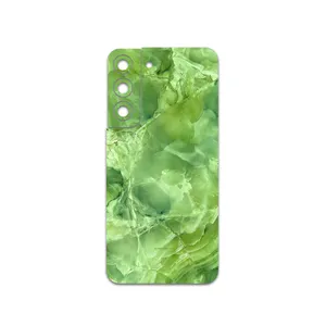 MAHOOT Green-Crystal-Marble Cover Sticker for Samsung Galaxy S22 5G