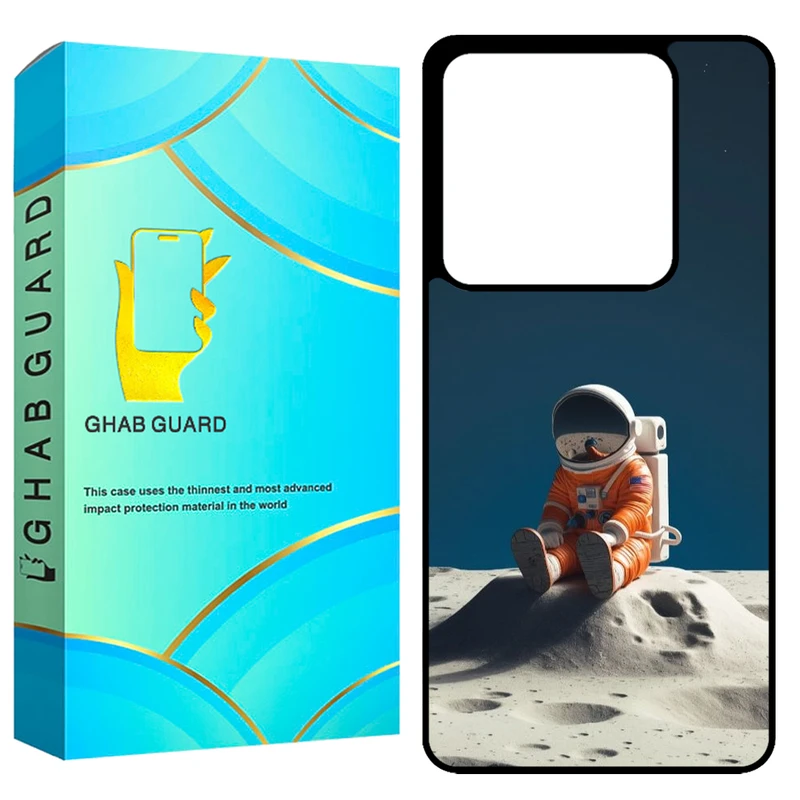 کاور قاب گارد طرح فضانورد مدل GCHPX6 مناسب برای گوشی موبایل شیائومی Redmi Note 13 Pro 5G / Poco X6 5G