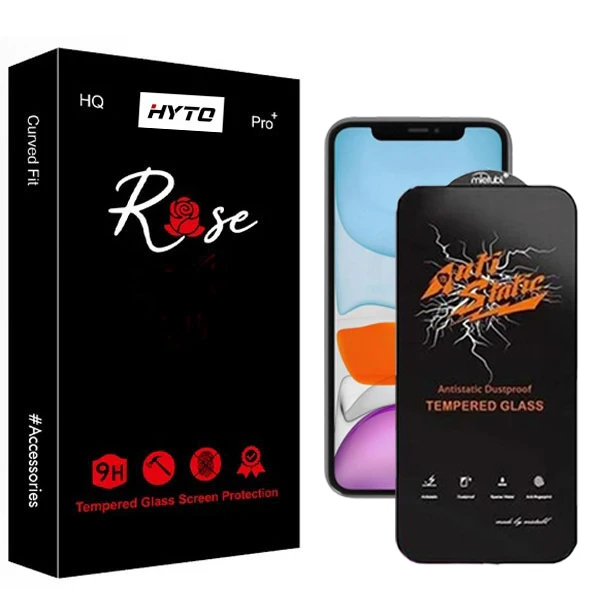 محافظ صفحه نمایش هیتو مدل Rose Antistatic Pro مناسب برای گوشی موبایل اپل IPhone XR / 11