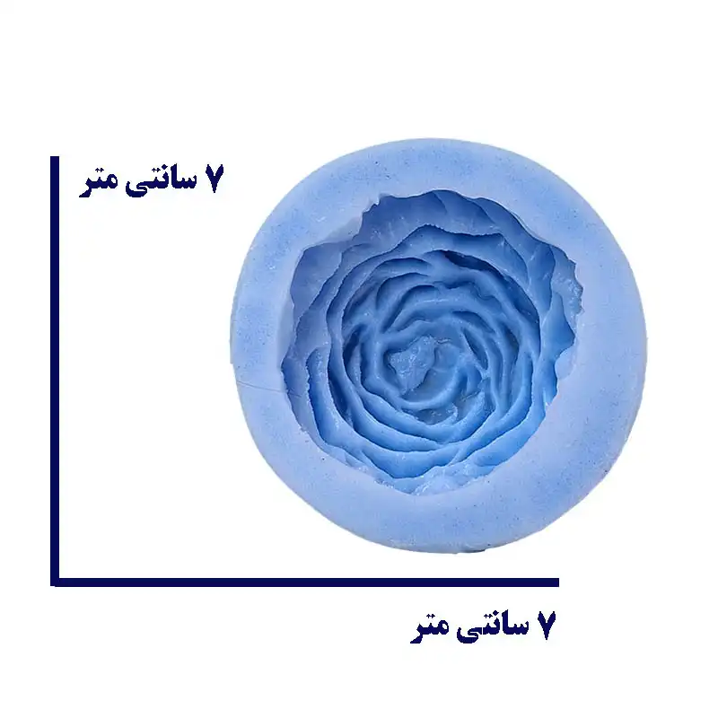 قالب شمع مدل گل کاملیا