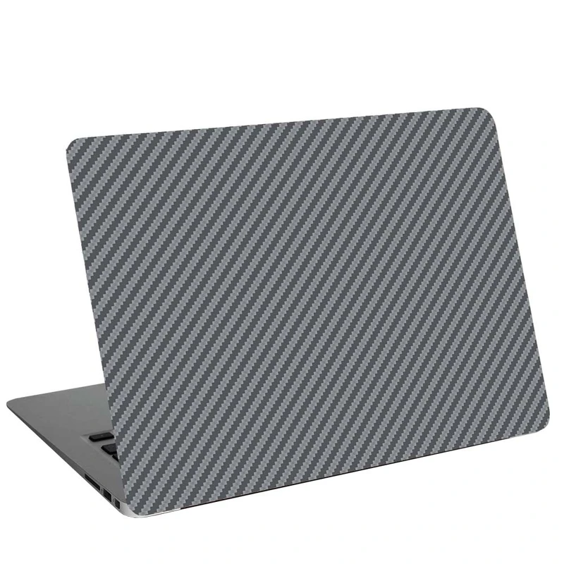 استیکر لپ تاپ طرح Gray-carbon کد G-259 مناسب برای لپ تاپ 15.6 اینچ