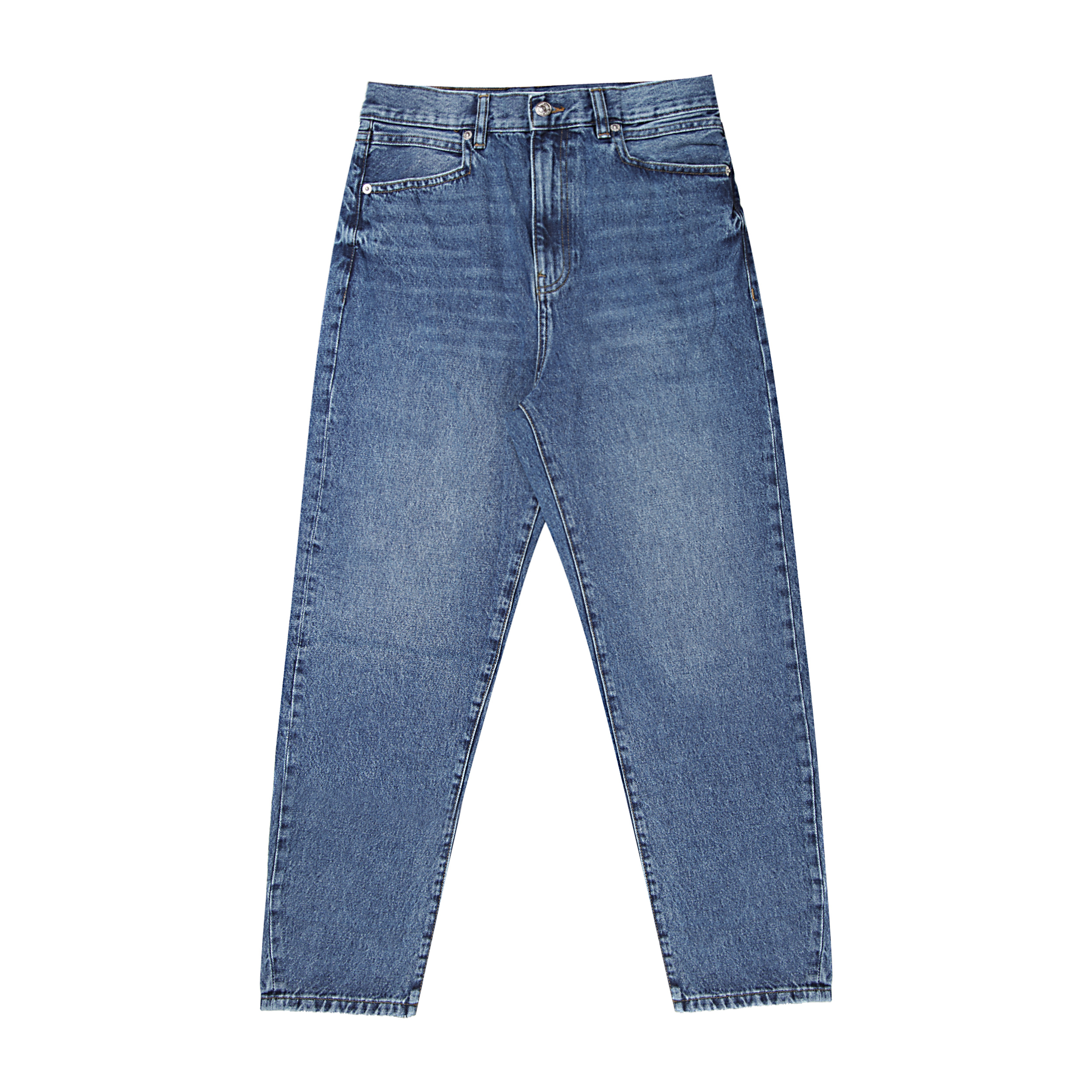 شلوار جین زنانه مدل مام استایل کد 1284