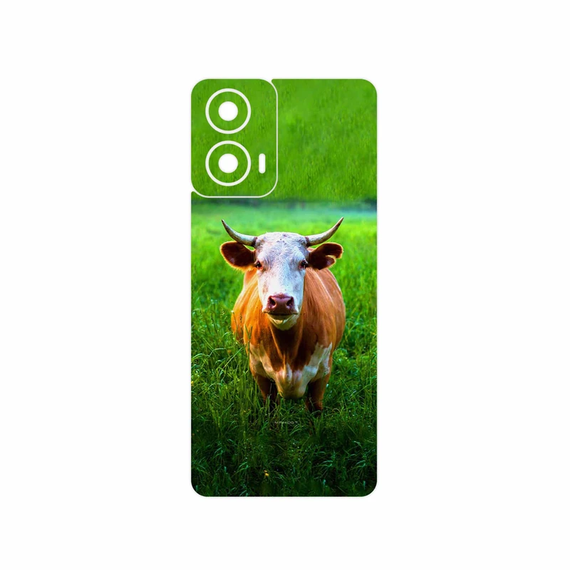 برچسب پوششی ماهوت مدل Cow مناسب برای گوشی موبایل موتورولا Moto G24