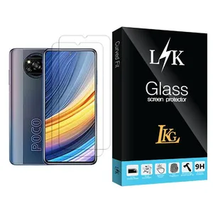 LKG LK Glass MIX002 Screen Protector For Xiaomi Poco X3 Pro Pack Of 2