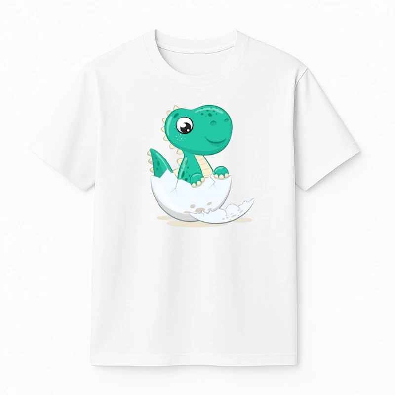 تی‌شرت آستین کوتاه پسرانه مدل تخم دایناسور 