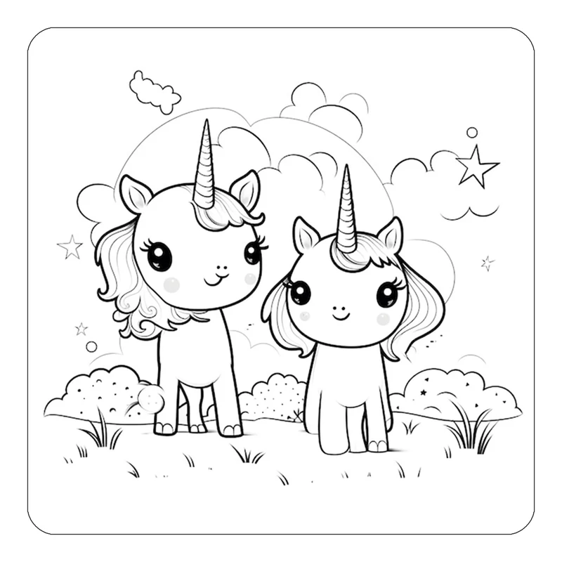 مگنت کاکتی طرح اسب تک شاخ و یونیکورن مدل mp30414