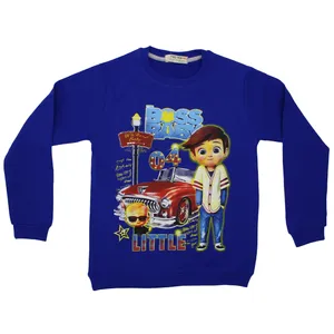 سویشرت پسرانه توتن طرح بچه رییس مدل BE-300