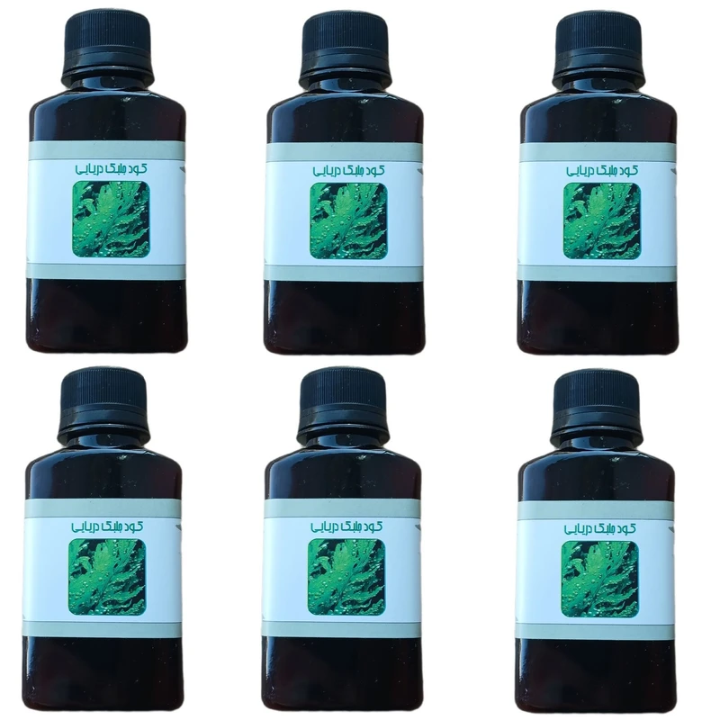 کود مایع جلبک دریایی مدل raw material حجم 120 میلی لیتر بسته 6 عددی