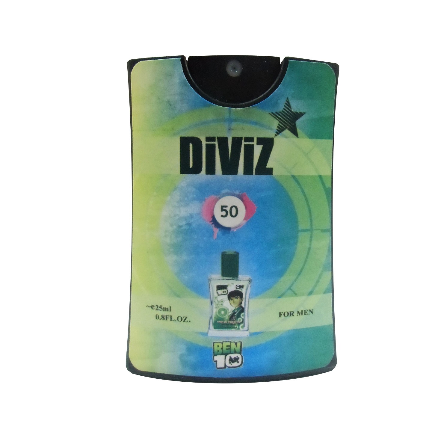 عطر جیبی کودکان دیوایز مدل BEN10 حجم 25 میلی لیتر