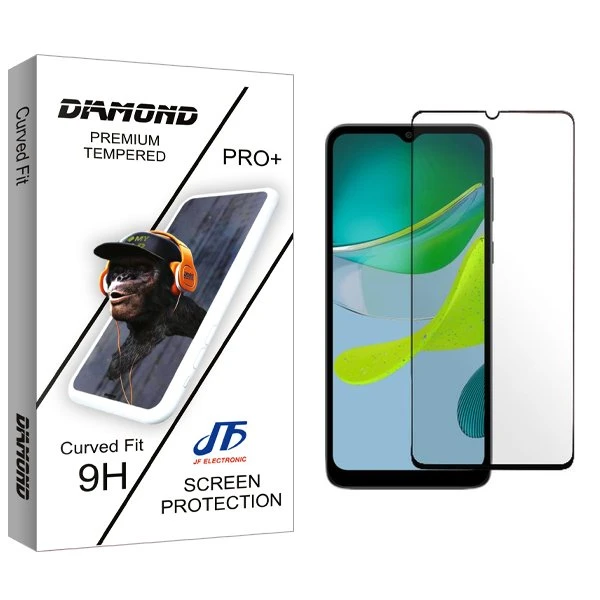محافظ صفحه نمایش شیشه ای جی اف مدل Diamond مناسب برای گوشی موبایل موتورولا Moto E13