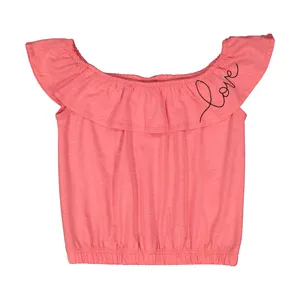 بلوز دخترانه ال سی وایکیکی مدل S256668Z4-D4G-NEONPINK