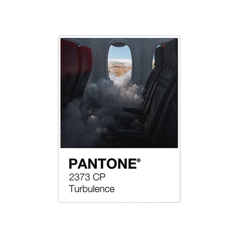 استیکر لپ تاپ ویندی دیزاین طرح pantone مدل 1405