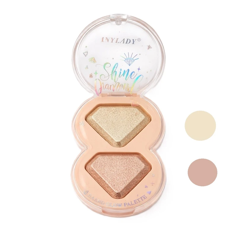 هایلایتر انی لیدی مدل الماسی شماره 04 رنگ طلایی 