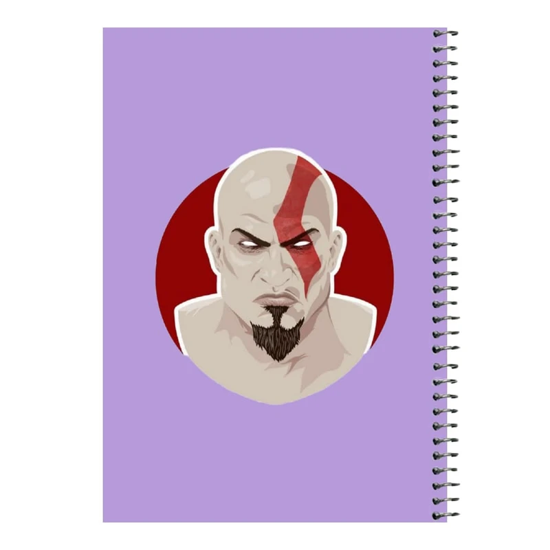 دفتر مشق 80 برگ اس جی مدل کریتوس کد۲   