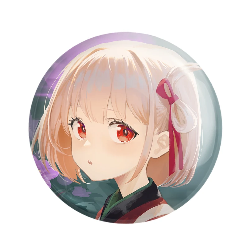 پیکسل خندالو مدل چیساتو انیمه لیکوریس ریکویل Lycoris Recoil کد 23003