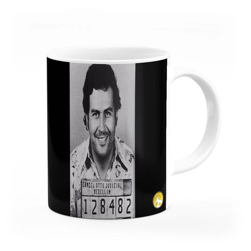 ماگ هومرو طرح پابلو اسکوبار نارکس مدل MG5759