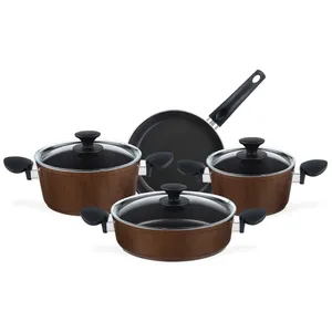 سرویس قابلمه 7 پارچه مادام کوکو مدل Gordes Wooden