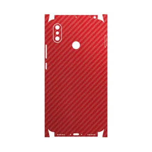 MAHOOT Red-Fiber-FullSkin Cover Sticker for Xiaomi Mi Max 3