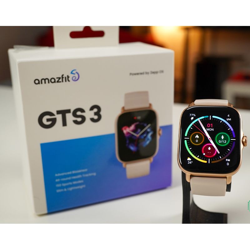 ساعت هوشمند امیزفیت مدل GTS 3  بند سیلیکونی -  - 7