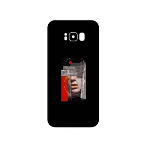 MAHOOT Collage of Mouth Cover Sticker for Samsung Galaxy S8 Plus