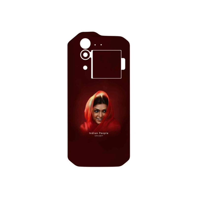 برچسب پوششی ماهوت مدل Portrait of an Indian Woman مناسب برای گوشی موبایل کاترپیلار S60
