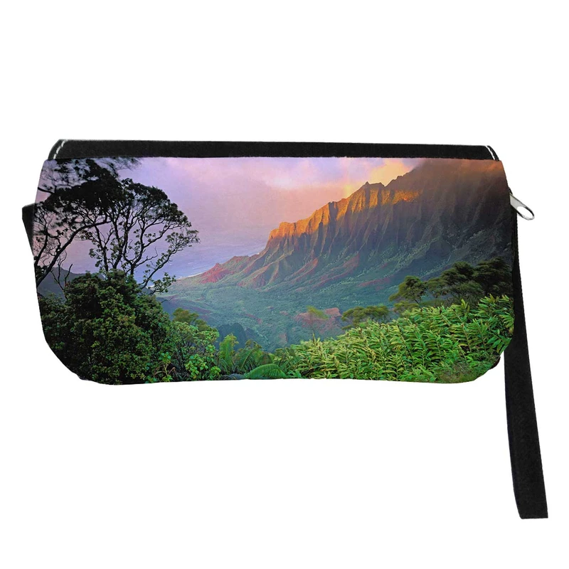   جامدادی مدل دوزیپ طرح طبیعت استرالیا کد NI733