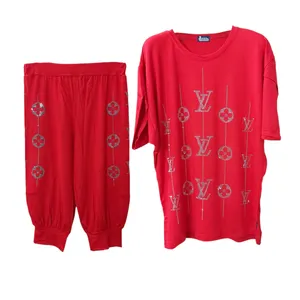 ست تی شرت و شلوارک زنانه مدل 4740