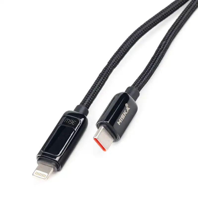 کابل تبدیل USB-C به لایتنینگ هیسکا مدل LX-14CI طول 1 متر