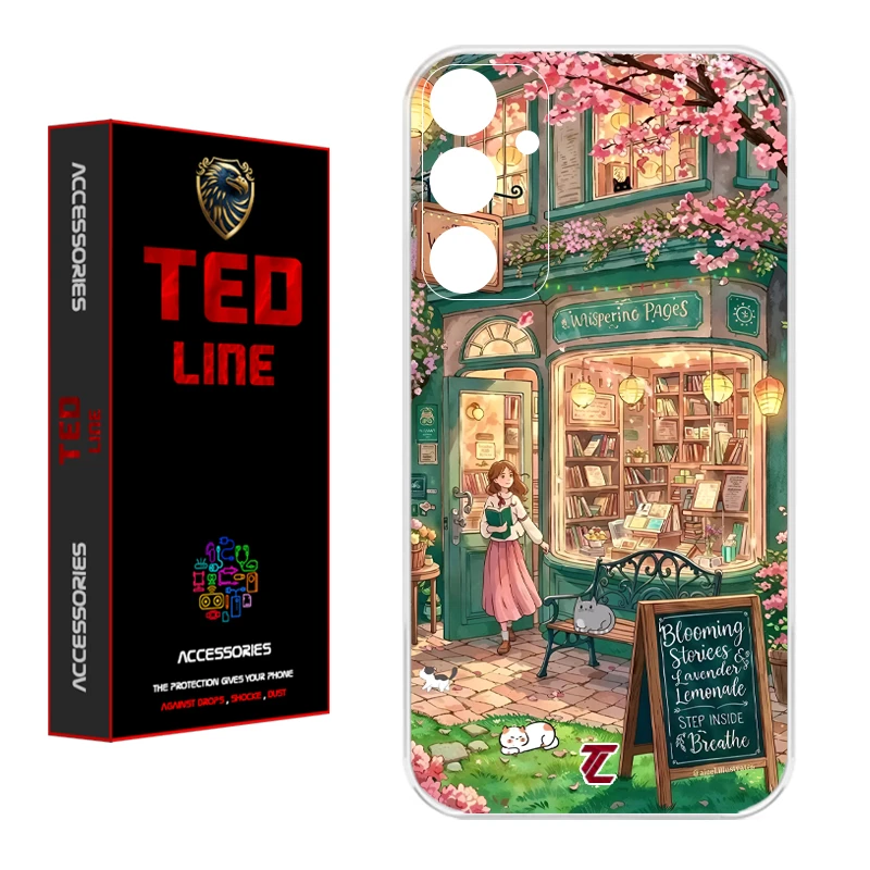 کاور تدلاین طرح دختر کد 1225 مناسب برای گوشی موبایل سامسونگ Galaxy A55 / A35