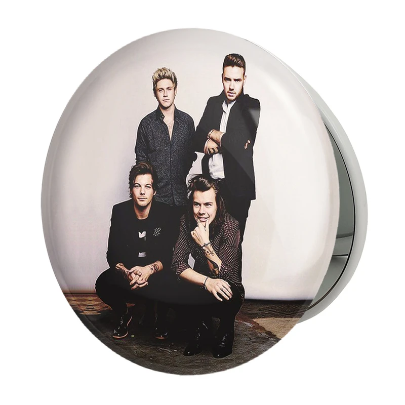 آینه جیبی خندالو طرح گروه موسیقی وان دایرکشن One Direction مدل تاشو کد 2926 