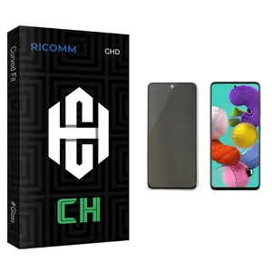 Ricomm CH glass Privacy Screen Protector For Samsung سامسونگ Galaxy A51