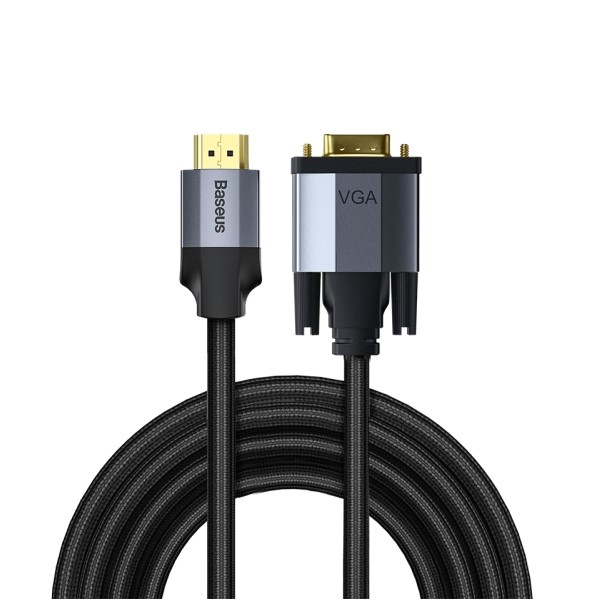 نقد و بررسی کابل تبدیل HDMI به VGA باسیوس مدل CAKSX_K0G طول 2 متر توسط خریداران