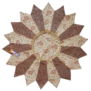 رومیزی ترمه کریز مدل گل کد sanBR932