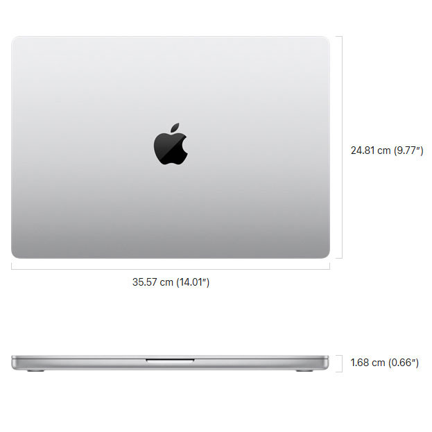 لپ تاپ 16.2 اینچی اپل مدل MacBook Pro MGEE4 2026 LLA-M5 Max-48GB RAM-2TB SSD-Retina 120Hz