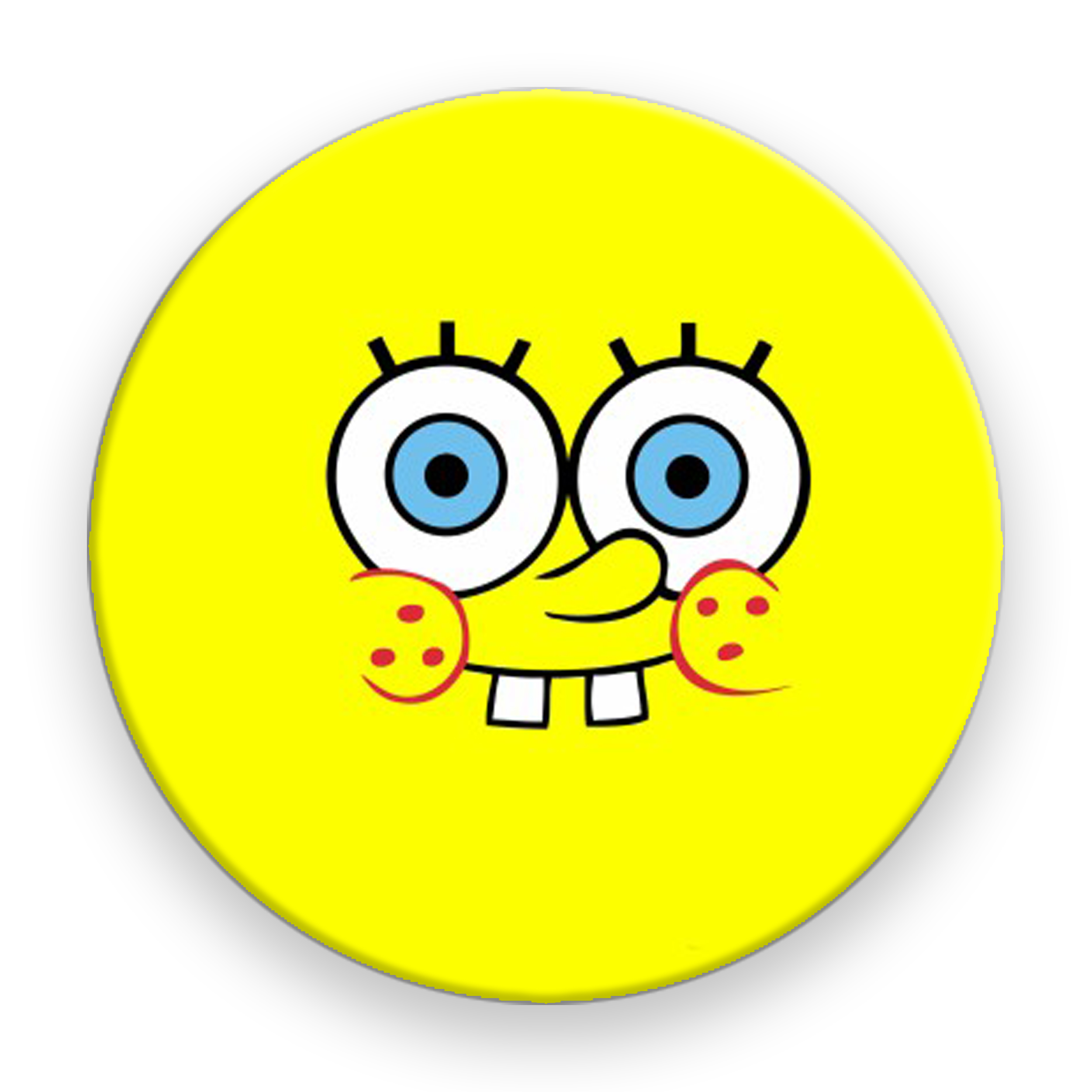 برچسب موبایل  مدل SpongeBob Face مناسب برای پایه نگهدارنده مغناطیسی