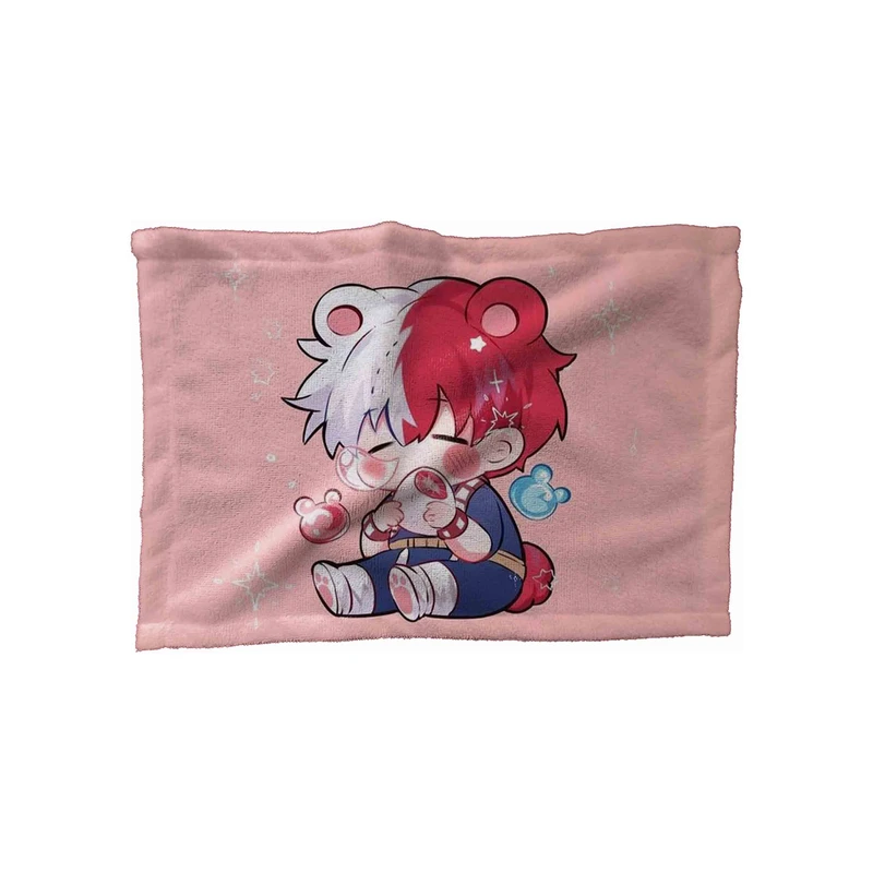 حوله کودک مدل تدوروکی کیوت کد My Hero Academia TW56 سایز 30x40 سانتی متر