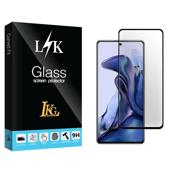 محافظ صفحه نمایش سرامیکی ال کا جی مدل LK Glass مناسب برای گوشی موبایل شیائومی 11T 5G 21081111RG