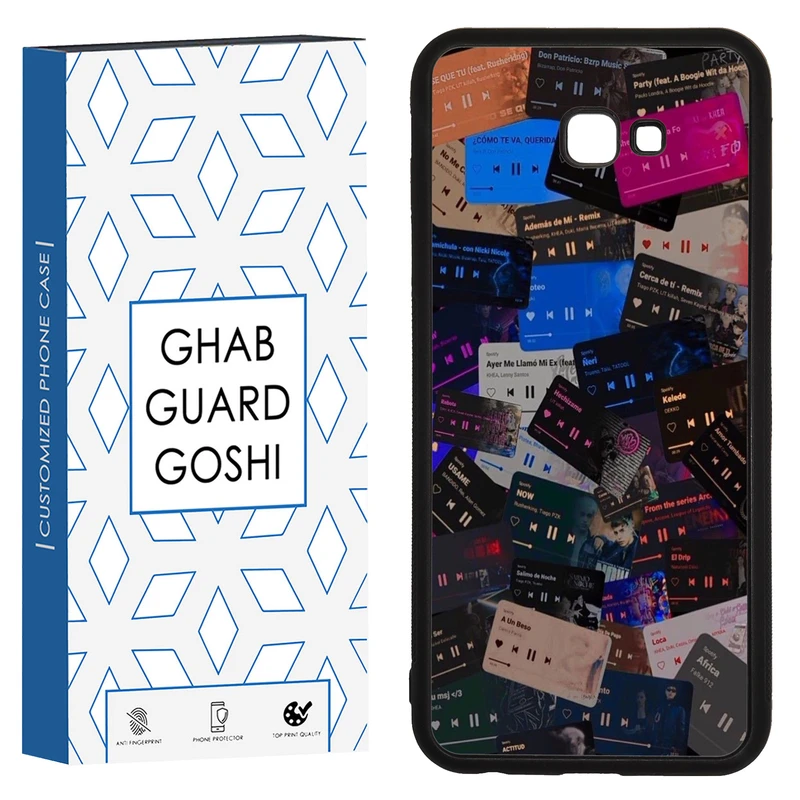 کاور قاب گارد گوشی طرح موزیک کد TPU-264 مناسب برای گوشی موبایل سامسونگ Galaxy J4 plus / J4 core