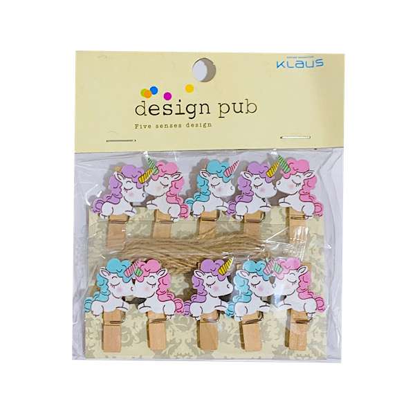 گیره عکس طرح تک شاخ کد 66 بسته 10 عددی