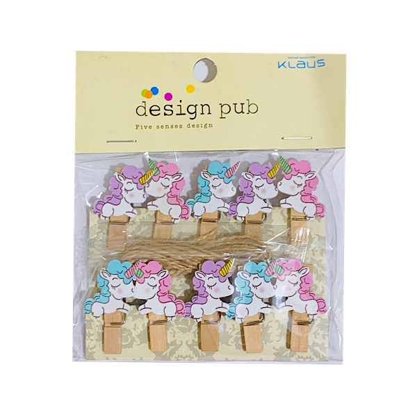 گیره عکس طرح تک شاخ کد 66 بسته 10 عددی
