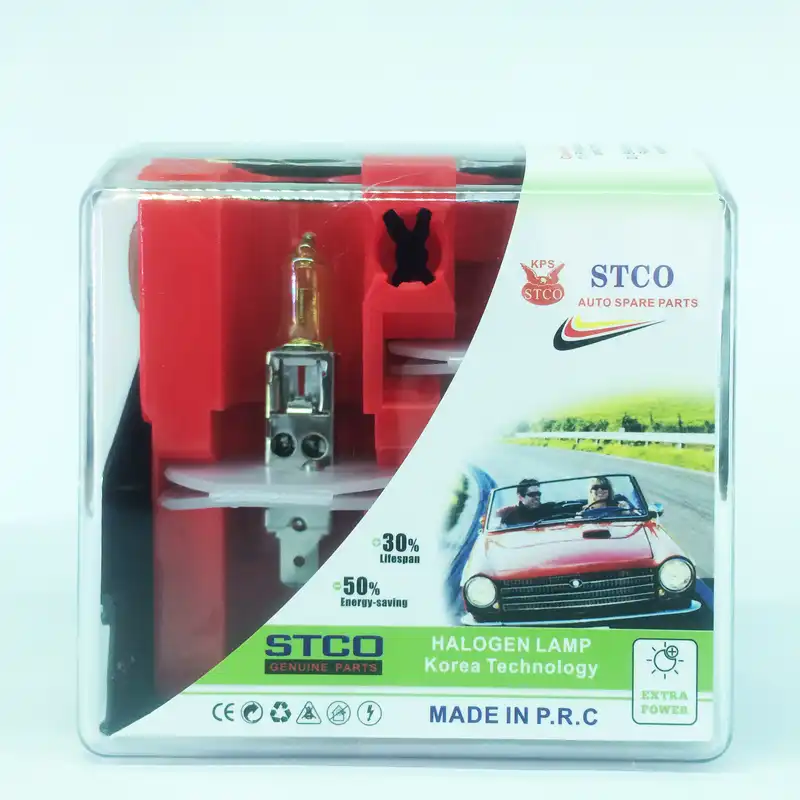 لامپ خودرو استیکو مدل H1 12V 100W بسته 2 عددی