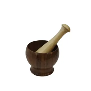 هاون چوبی طرح مهتاب