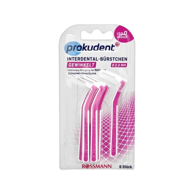 مسواک بین دندانی رزمن مدل Prokudent بسته 6 عددی مسواک بین دندانی رزمن مدل Prokudent بسته 6 عددی