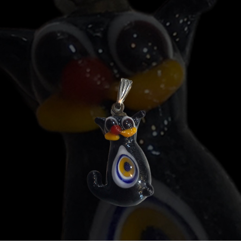 آویز گردنبند بچگانه مدل چشم نظر