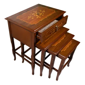 میزعسلی مدل تیرک مجموعه 4 عددی