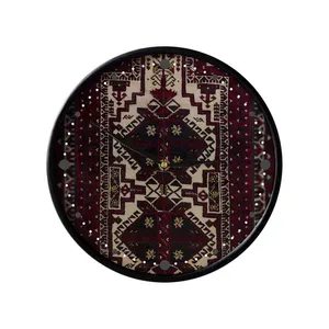 ساعت دیواری مدوپد طرح فرش بلوچ جانمازی مدل C-balouch22