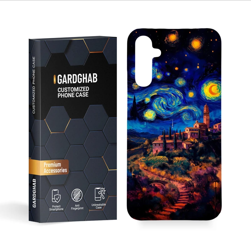 کاور گارد قاب مدل هنری مناسب برای گوشی موبایل سامسونگ Galaxy A34